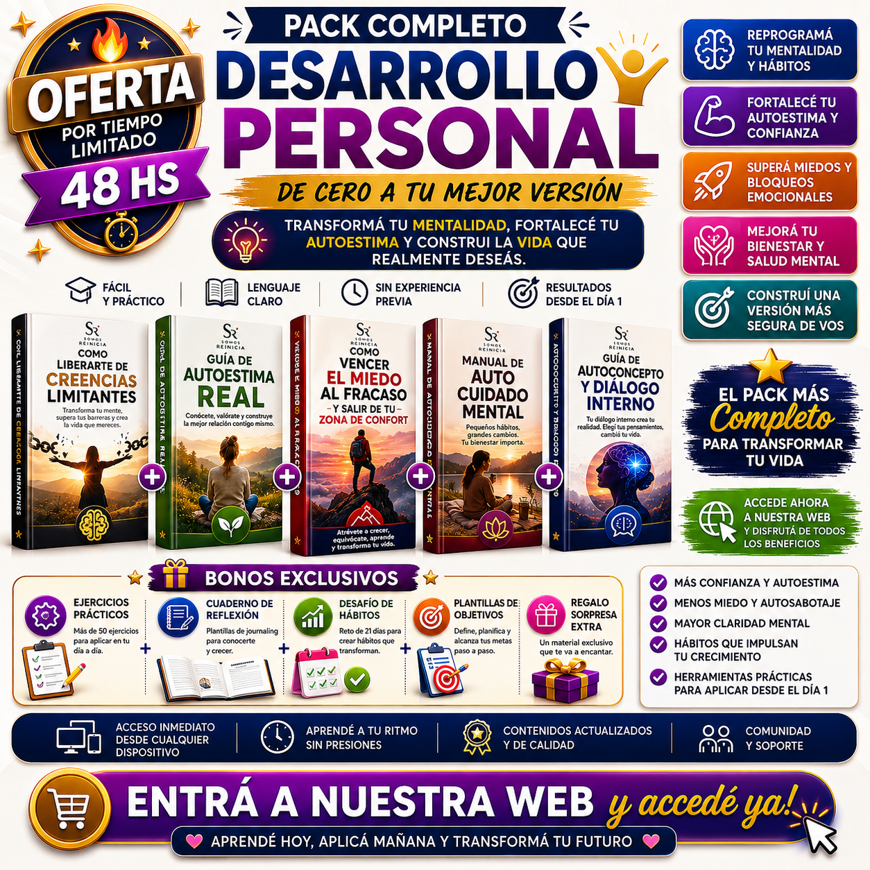 PACK COMPLETO DESARROLLO PERSONAL