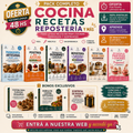 OFERTA PACK COCINA RECETAS REPOSTERÍA