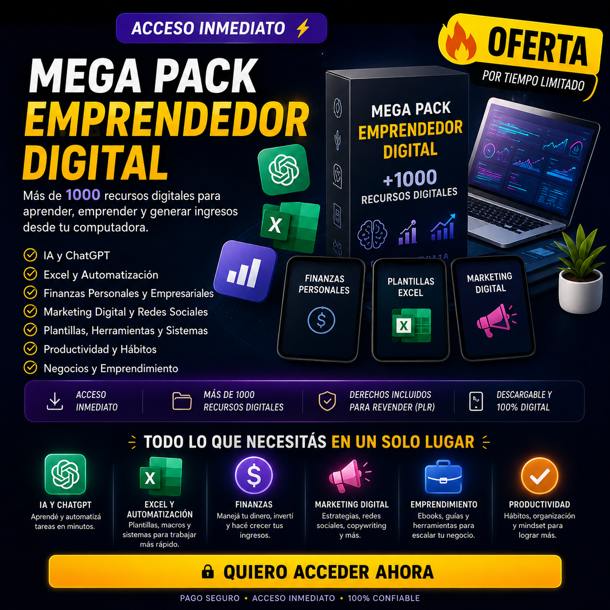 Mega Pack Emprendedor Digital